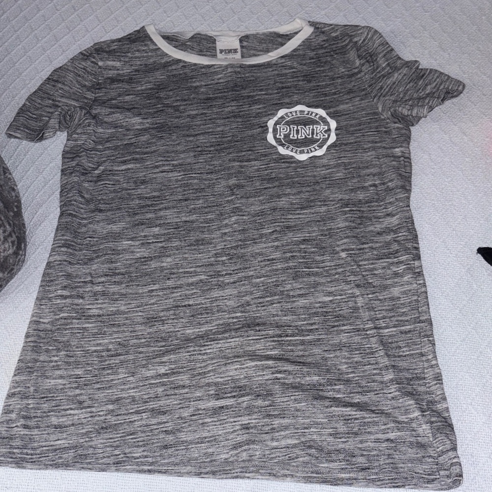 Victoria's Secret PINK Gray T-Shirt
